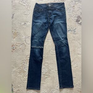 Delia’s Taylor 7/8 Long straight leg Jean. 34 in inseam